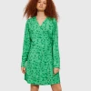 Envii ENVICTORIA LS SHORT DRESS AOP 6891 (CLR000609 WATER LILY AOP) -dress shop ENVICTORIALSSHORTDRESS