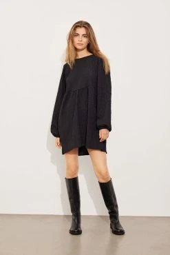 Envii ENTRIAL SS DRESS 6932 (CLR000123 Black) -dress shop ENVII.11.08.225560