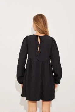 Envii ENTRIAL SS DRESS 6932 (CLR000123 Black) -dress shop ENVII.11.08.225575