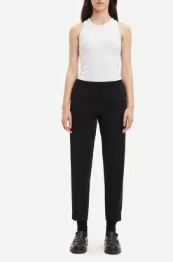 Samsoe Samsoe Hoys Pants 6528 (00001 Black) 5 Samsoe Samsoe Hoys Pants 6528 (00001 Black) -dress shop F15404308 00001 200011 32f49c06 61c0 4e35 bf9c c0de105f6366
