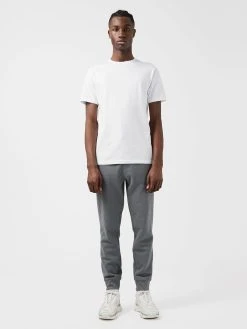 J.Lindeberg Sid Basic T-Shirt (0000 White) -dress shop FMJT05410 0000 e Web 150dpi