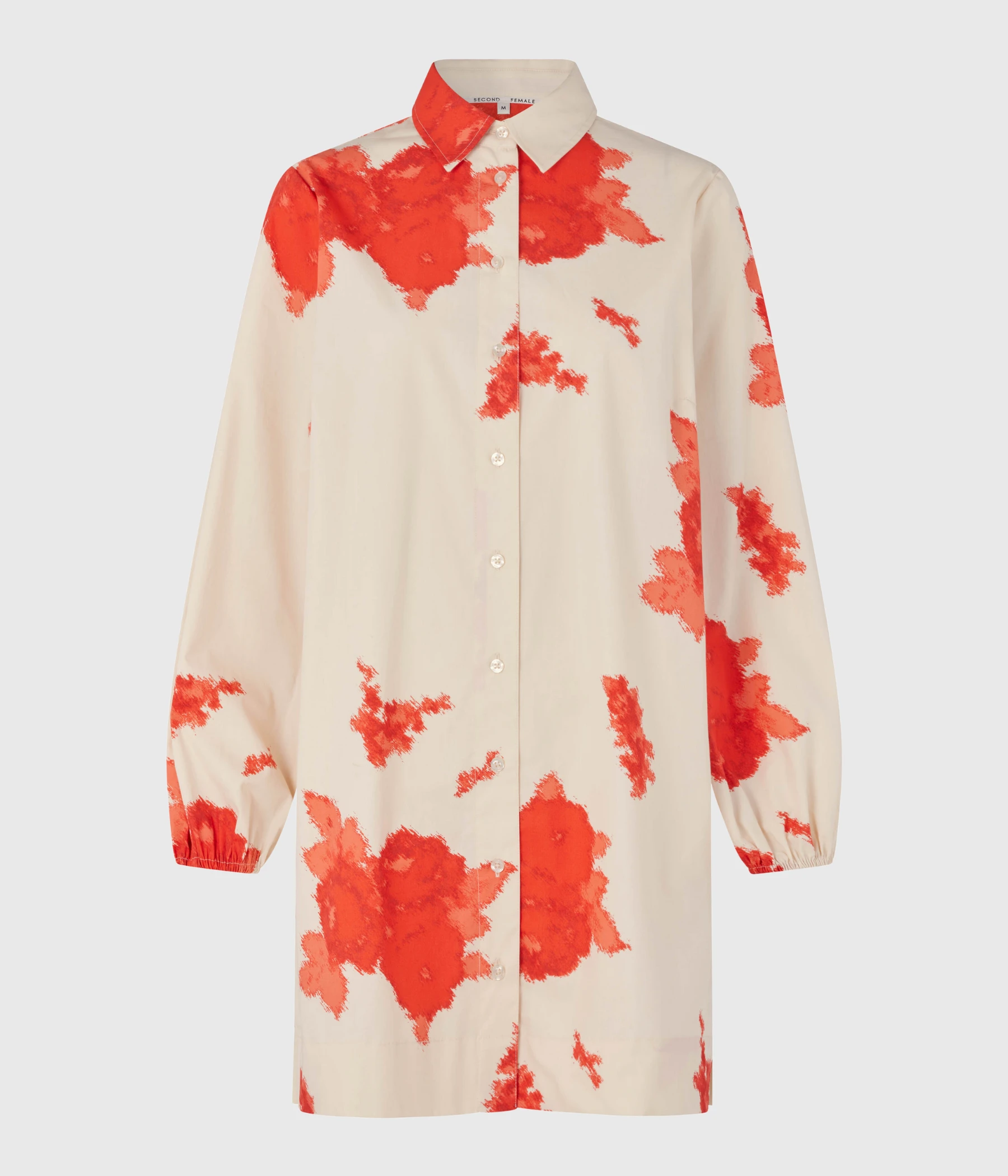 Fridenza Tunic Dress (1033 Dark Chalk) Second Female Fridenza Tunic Dress (1033 Dark Chalk) -dress shop FridenzaTunicDress