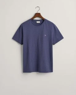 Gant REG SHIELD SS T-SHIRT (902DARK JEANSBLUE MELANGE) 9 Gant REG SHIELD SS T-SHIRT (902DARK JEANSBLUE MELANGE) -dress shop GANT PF23 902 2003184 902