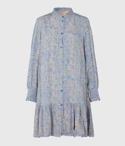 Second Female Gioia Mini Dress (5037 Blue Yonder)