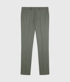 J.Lindeberg Grant Active Hopsack Pants (M299 Aloe) -dress shop GrantActiveHopsackPants
