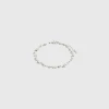 Pilgrim HALLIE Organic Shaped Crystal Bracelet Silver-Plated (Silver Plated) 1 Pilgrim HALLIE Organic Shaped Crystal Bracelet Silver-Plated (Silver Plated) -dress shop HALLIEorganicshapedcrystalbraceletsilver plated