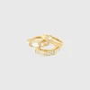 HANNA SCHÖNBERG X PILGRIM Recycled Crystal Rings Gold-Plated (gold-plated) 1 HANNA SCHÖNBERG X PILGRIM Recycled Crystal Rings Gold-Plated (gold-plated) -dress shop HANNASCHONBERGXPILGRIMRecycledCrystalRingsGold Plated gold plated