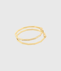 HANNA SCHÖNBERG X PILGRIM Recycled Bracelets Gold-Plated (gold-plated)