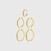 HANNA SCHÖNBERG X PILGRIM Recycled Earrings Gold-Plated (gold-plated) 2 HANNA SCHÖNBERG X PILGRIM Recycled Earrings Gold-Plated (gold-plated) -dress shop HANNASCHONBERGxPILGRIMrecycledearringsgold plated