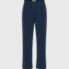 Samsoe Samsoe Hoys Straight Pants 7331 (193924TCX NIGHT SKY) 2 Samsoe Samsoe Hoys Straight Pants 7331 (193924TCX NIGHT SKY) -dress shop Hoysstraightpants7331
