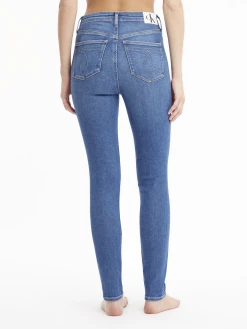 Calvin Klein Jeans HIGH RISE SKINNY, (1A4 Denim Medium) 8 Calvin Klein Jeans HIGH RISE SKINNY, (1A4 Denim Medium) -dress shop J20J220193 3
