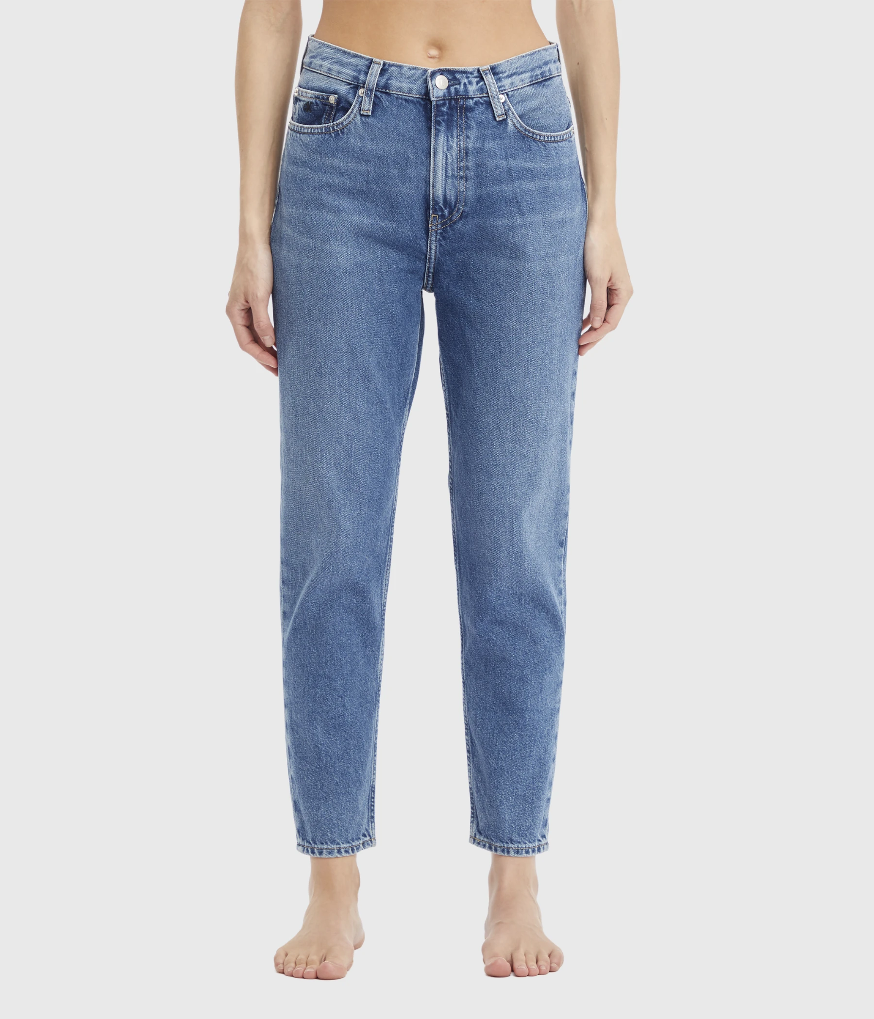 Calvin Klein Jeans MOM JEAN, (1BJ Denim Dark) 3 Calvin Klein Jeans MOM JEAN, (1BJ Denim Dark)