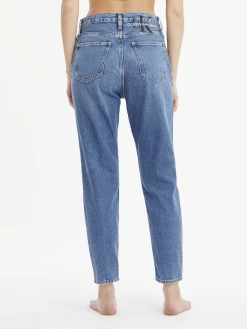 Calvin Klein Jeans MOM JEAN, (1BJ Denim Dark) 7 Calvin Klein Jeans MOM JEAN, (1BJ Denim Dark) -dress shop J20J2201941BJ D3 3