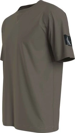Calvin Klein Jeans MONOGRAM SLEEVE BADGE REG TEE (PE5 Shitake) -dress shop J30J314051PE5 D lowres