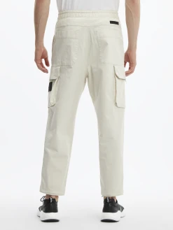 Calvin Klein Jeans SEASONAL CARGO WASHE, (ACF Eggshell) -dress shop J30J320056ACF D3