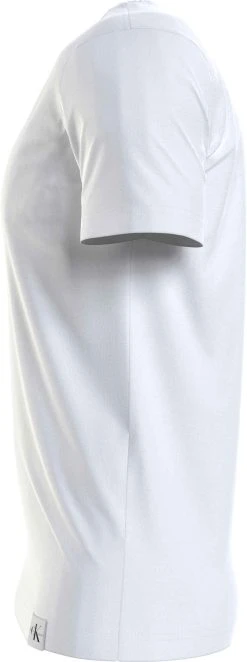 Calvin Klein Jeans LOGO TAB TEE, (YAF Bright White) -dress shop J30J323294YAF D2 lowres