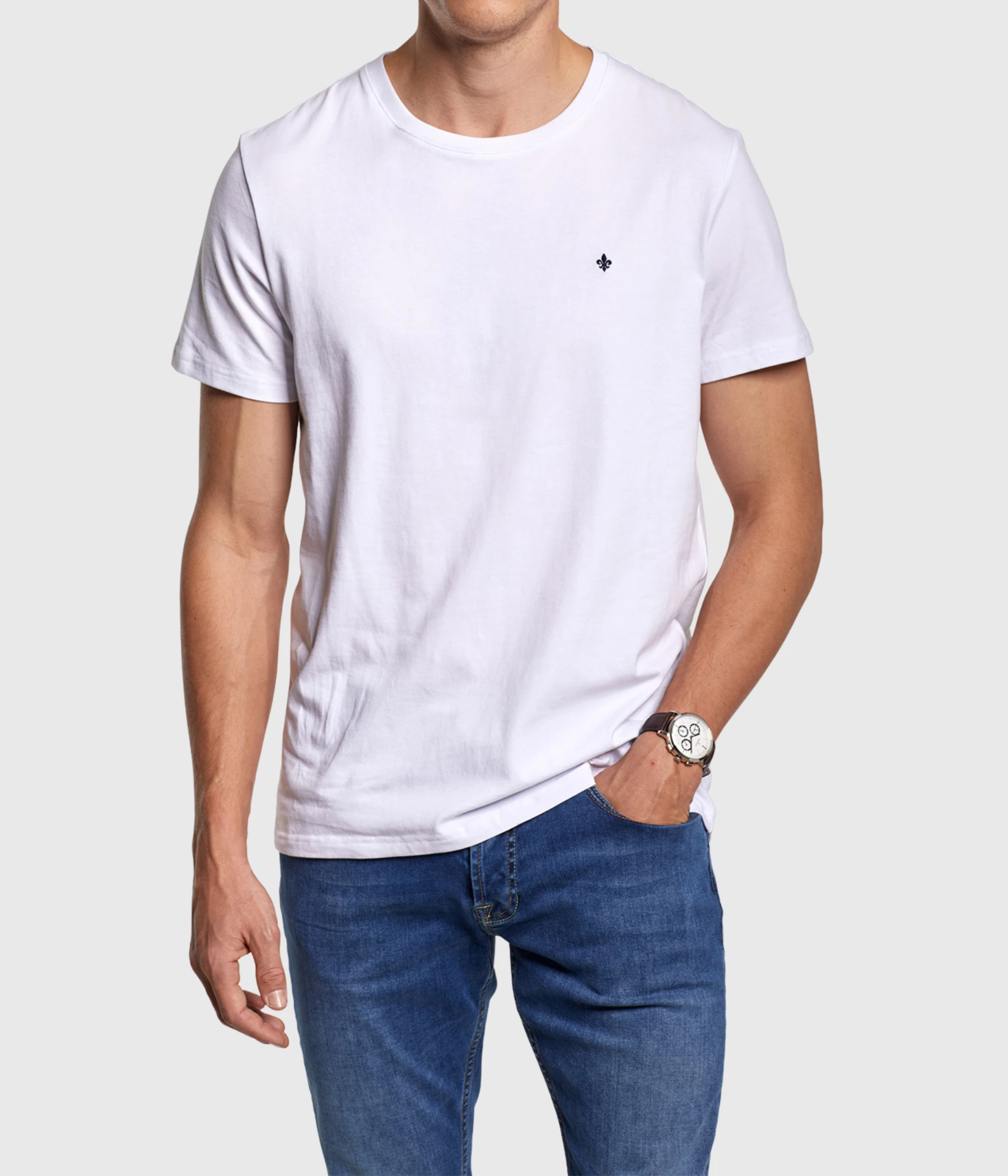 James Tee (01 WHITE) Morris James Tee (01 WHITE) -dress shop JamesTee 01WHITE