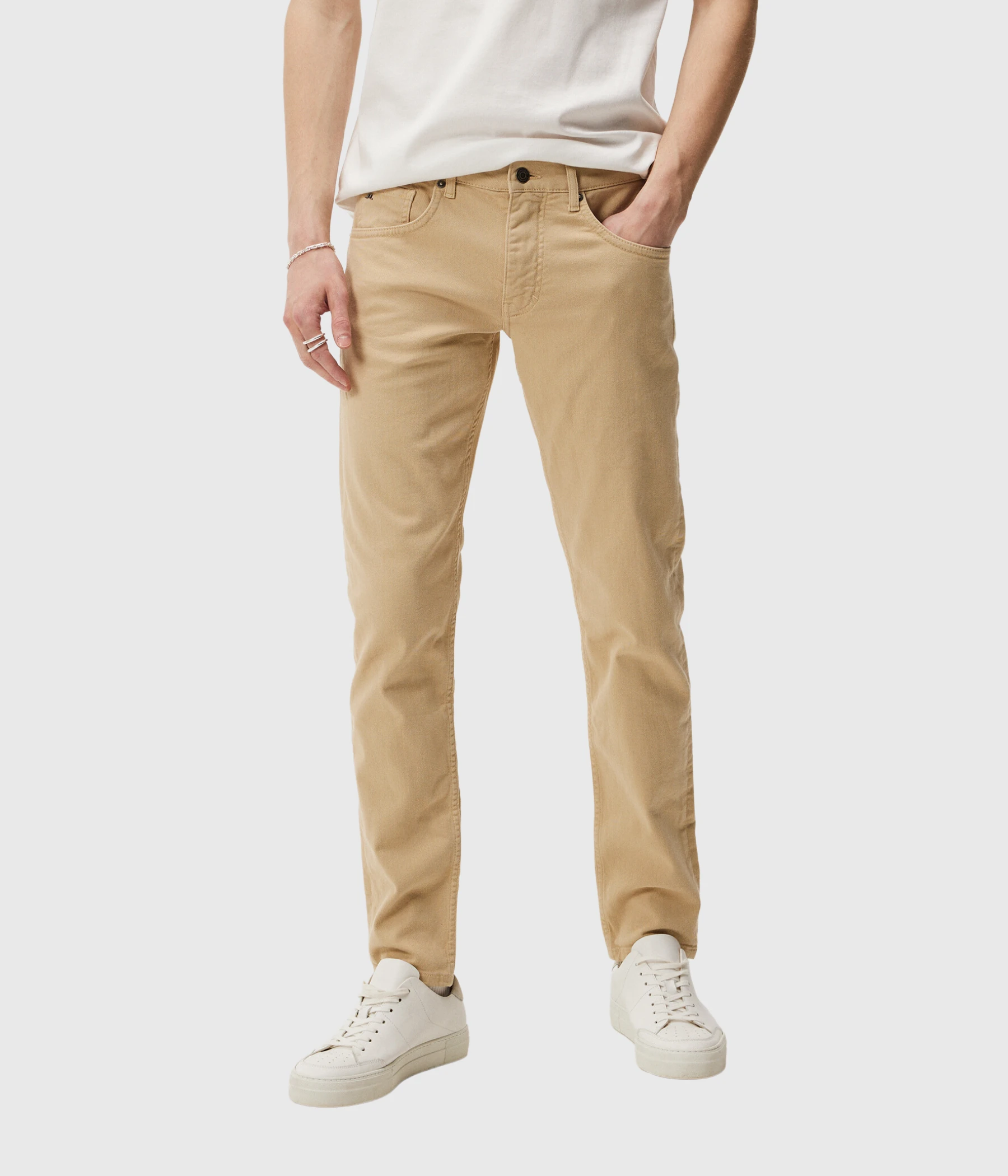 Jay Solid Stretch LHT Jeans (1679 Safari Beige) J.Lindeberg Jay Solid Stretch LHT Jeans (1679 Safari Beige) -dress shop JaySolidStretchLHTJeans 1679SafariBeige