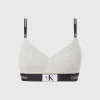 CALVIN KLEIN UNDERWEAR LGHT LINED BRALETTE, (P7A GREY HEATHER)
