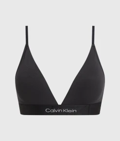 CALVIN KLEIN UNDERWEAR LGHT LINED TRIANGLE, (UB1 BLACK)