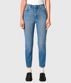 NEUW LOLA MOM FAZED (6935-MID VINTAGE INDIGO)