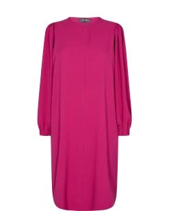 Mos Mosh Vita Moss Dress (736 Festival Fuchsia) 11 Mos Mosh Vita Moss Dress (736 Festival Fuchsia) -dress shop LY22 148380 736 1.VitaMossDressFestivalFuchsia