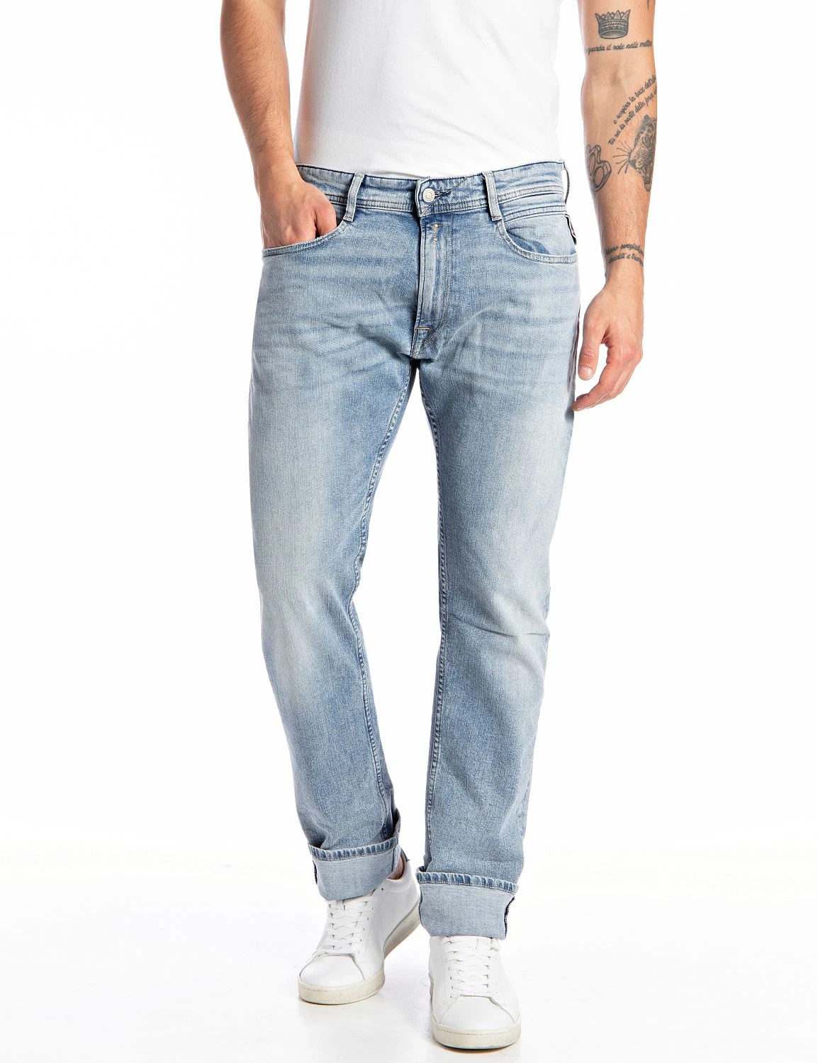 Replay Trousers ROCCO (010 LIGHT BLUE Light Wash Tone) 8 Replay Trousers ROCCO (010 LIGHT BLUE Light Wash Tone) - Bild 6