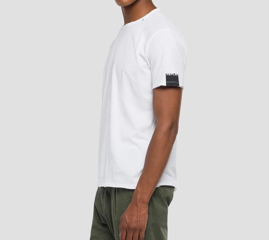 Replay T-Shirt Round Neck (001 White) 7 Replay T-Shirt Round Neck (001 White) - Bild 5