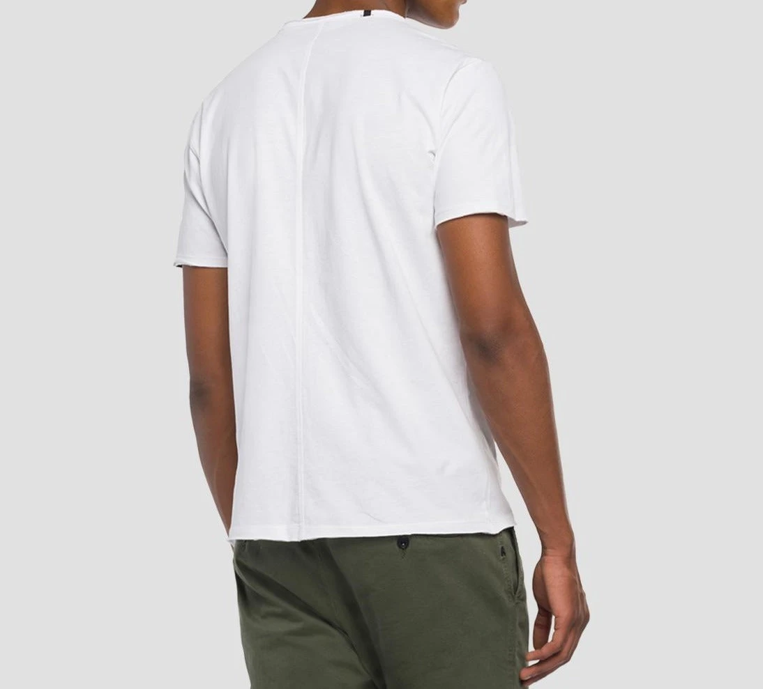 Replay T-Shirt Round Neck (001 White) 6 Replay T-Shirt Round Neck (001 White) - Bild 4