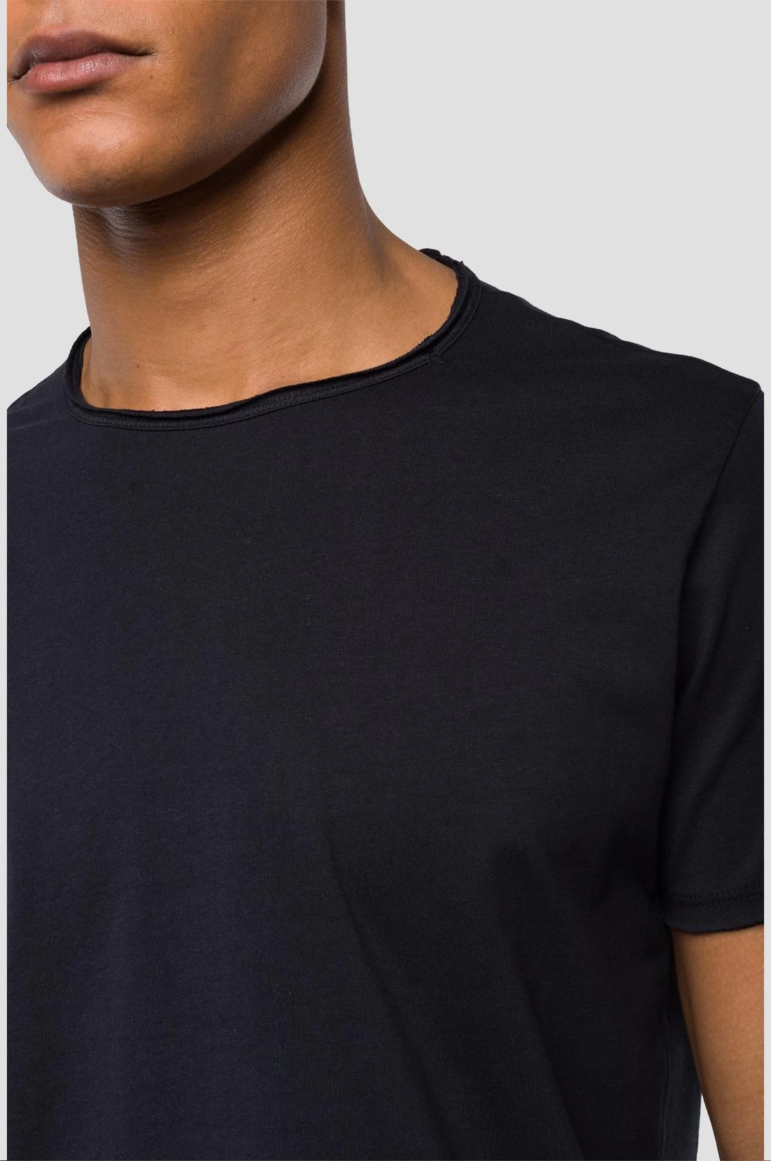 Replay T-Shirt Round Neck (098 Black) 4 Replay T-Shirt Round Neck (098 Black) - Bild 2