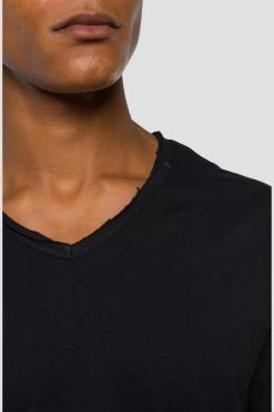 Replay T-Shirt V-Neck (098 Black) -dress shop M3591 000 2660 098 5 Z