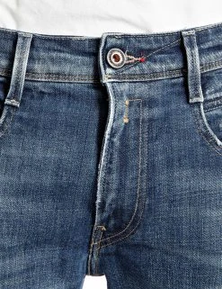 Replay Trousers ANBASS (009 MEDIUM BLUE Medium Wash Tone) 14 Replay Trousers ANBASS (009 MEDIUM BLUE Medium Wash Tone) -dress shop M914Q 000 141 334 009 2