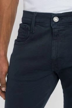 Replay ANBASS Hyperflex Colour Xlite (010 BLUE Garment Dyed And Stonewashed) -dress shop M914Y 000 8366197 010 3 be60c0e7 7f20 47e6 986d 2788abd97b4e