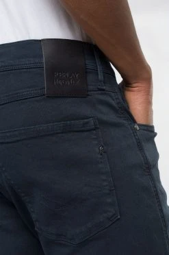 Replay ANBASS Hyperflex Colour Xlite (010 BLUE Garment Dyed And Stonewashed) -dress shop M914Y 000 8366197 010 8 d5779501 17b4 49ab af14 32200f8e3cdb