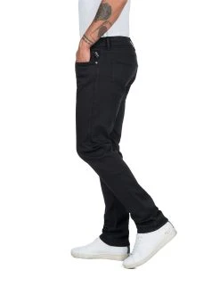Replay Denim GROVER Hyperflex Colour Xlite (040 BLACK Old Colour Garment Dyed And Stonewashed) -dress shop MA972Z 000 8366197 040 1