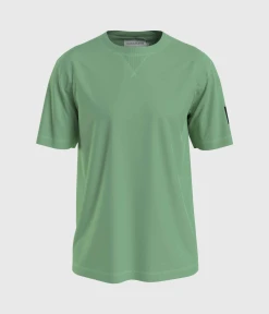 Calvin Klein Jeans MONOGRAM SLEEVE BADGE REG TEE (L1C Neptunes Wave)