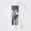Calvin Klein Jeans FLOWER GRAPHIC TEE, (YAF Bright White) -dress shop MALLPRODUKTBILDONLINE 2023 01 18T105058.181