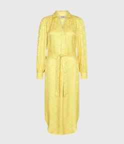 Mos Mosh Aldo Geo Dress (217 Yellow Plum)