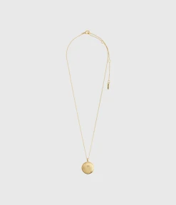 Pilgrim XENA Recycled Coin Necklace Gold-Plated (Gold Plated)
