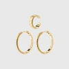 Pilgrim XENA Recycled Hoop Og Cuff Earrings Gold-Plated (Gold Plated) 1 Pilgrim XENA Recycled Hoop Og Cuff Earrings Gold-Plated (Gold Plated) -dress shop MALLPRODUKTBILDONLINE 2023 01 24T142505.329