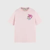 Scotch & Soda Back Artwork T-Shirt In Organic Cotton (0488 Rose) -dress shop MALLPRODUKTBILDONLINE 2023 02 20T084513.103