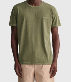 Gant SUNFADED SS T-SHIRT (362 KALAMATA GREEN)