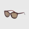 Pilgrim MARLENE Recycled Cat-Eye Sunglasses Brown (BROWN) -dress shop MALLPRODUKTBILDONLINE 2023 06 15T095725.777