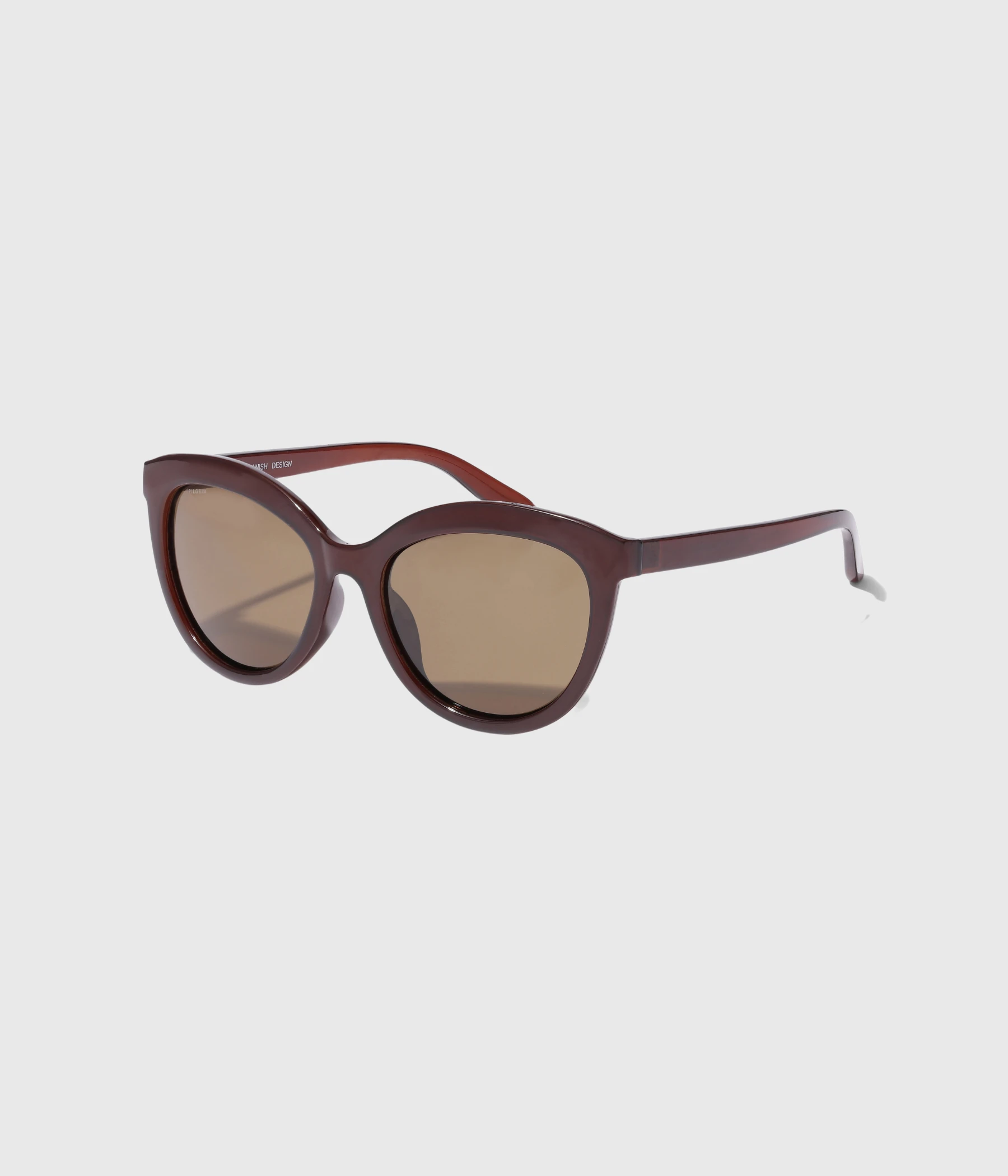 Pilgrim MARLENE Recycled Cat-Eye Sunglasses Brown (BROWN) 2 Pilgrim MARLENE Recycled Cat-Eye Sunglasses Brown (BROWN)