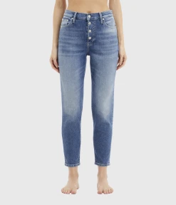 Calvin Klein Jeans MOM JEAN, (1A4 Denim Medium)