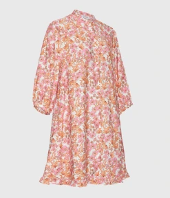 MOSS COPENHAGEN Mschadanaya Ladonna 3/4 Shirt Dress AOP (A PINK FLOWER) 4 MOSS COPENHAGEN Mschadanaya Ladonna 3/4 Shirt Dress AOP (A PINK FLOWER) -dress shop MSCHAdanayaLadonna34ShirtDressAOP 3