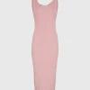 MOSS COPENHAGEN Mschalvina SL Dress (Pink Nectar) -dress shop MSCHAlvinaSLDress 3