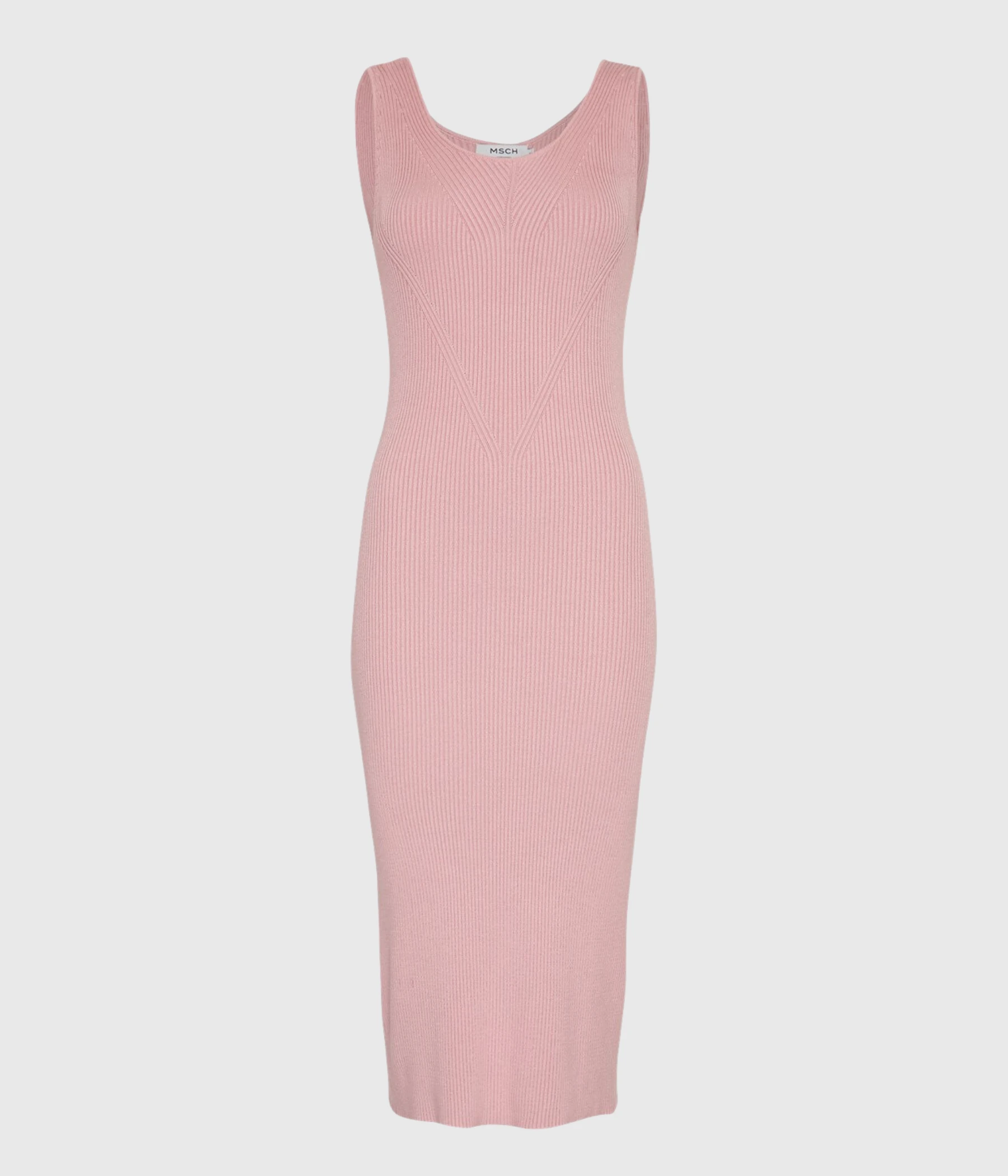 MOSS COPENHAGEN Mschalvina SL Dress (Pink Nectar) 3 MOSS COPENHAGEN Mschalvina SL Dress (Pink Nectar)