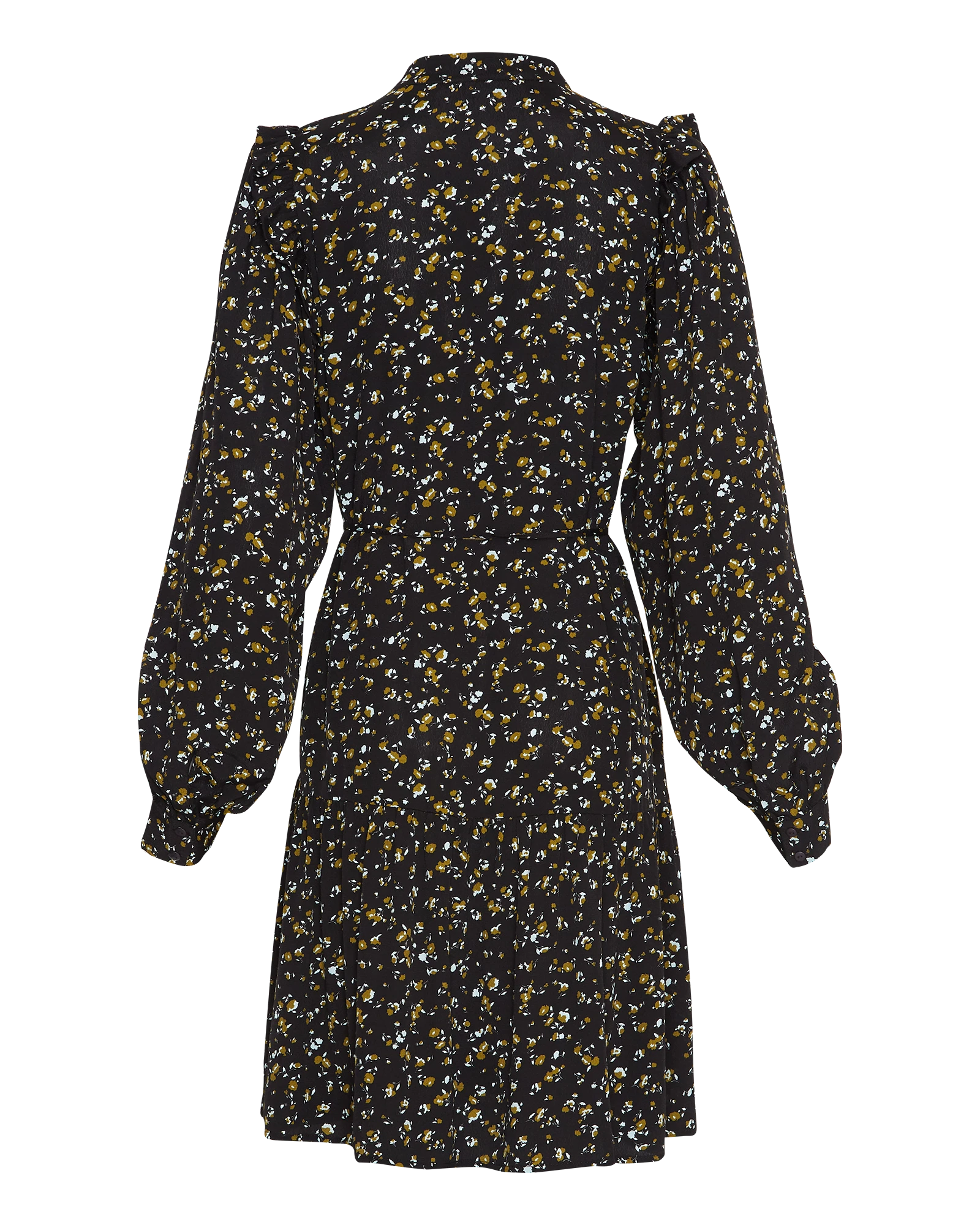 MOSS COPENHAGEN Mschbellaris Jalina Shirt Dress AOP (BLACK FLOWER) 4 MOSS COPENHAGEN Mschbellaris Jalina Shirt Dress AOP (BLACK FLOWER) - Bild 2