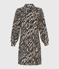 MOSS COPENHAGEN Mschjanaya Benina Dress AOP (W SAND STROKE)